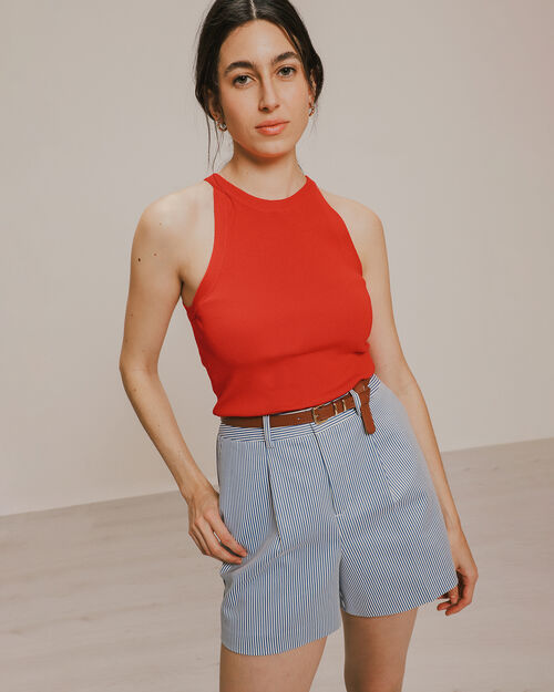 Top Punto Cuello Halter